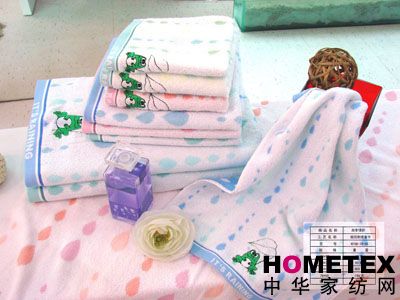 提緞刺繡套巾