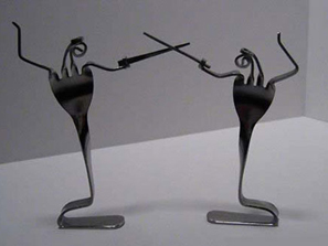 絕對雷人的創意用刀刀叉叉做裝飾