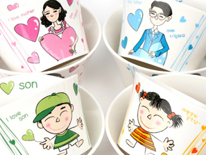 卡通餐具 為生活充色彩