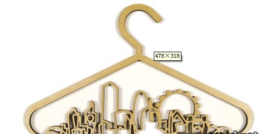 充滿創意的”Hang on”衣架