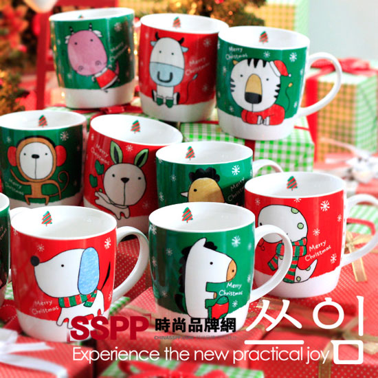 喜慶圣誕可愛餐具裝點居室(一)