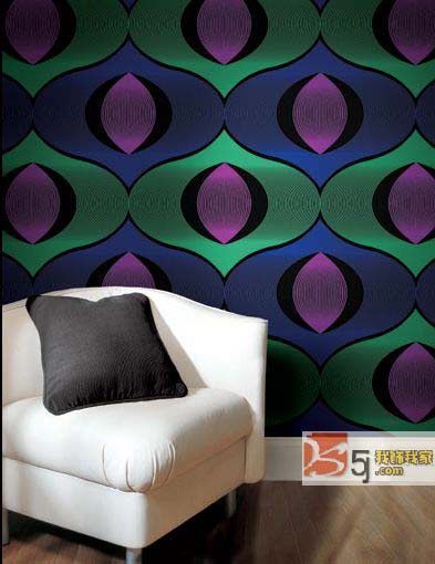 精美風情壁紙詮釋家居的浪漫