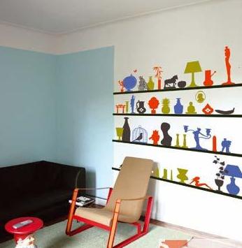 新鮮創意墻貼 新鮮創意墻貼讓小家更有個性