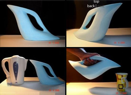 1 老外的創意現代茶壺設計