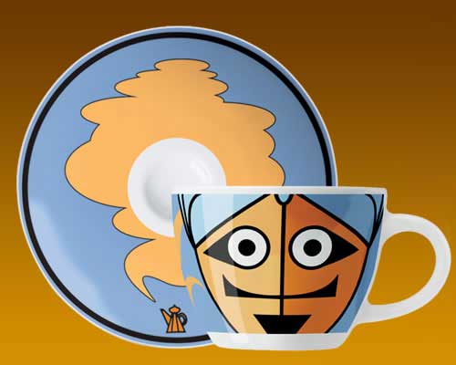 9 表情豐富的咖啡杯個性家居小擺件