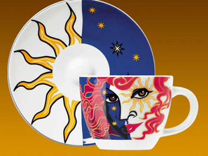 表情豐富的咖啡杯 個(gè)性家居小擺件