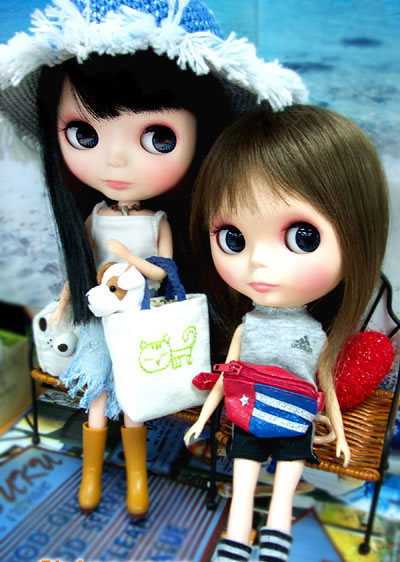 可愛(ài)女生Blythe 俏家居裝扮妙法