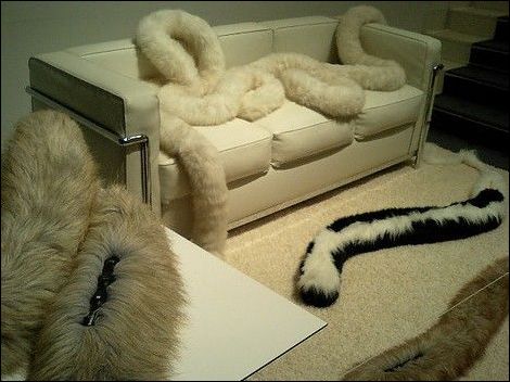 1 花色毛毯延伸冬日的溫暖氣息