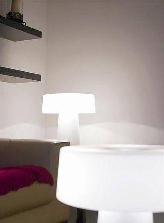 誰家敢用 超恐怖的“假發”落地燈 恬然生活熱賣日韓田園風臺燈