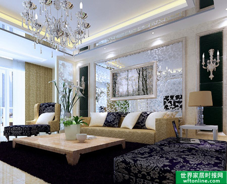 又見低調(diào)奢華客廳設(shè)計