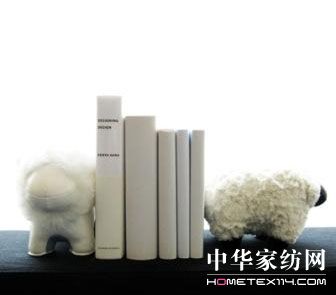 可愛的動物書擋