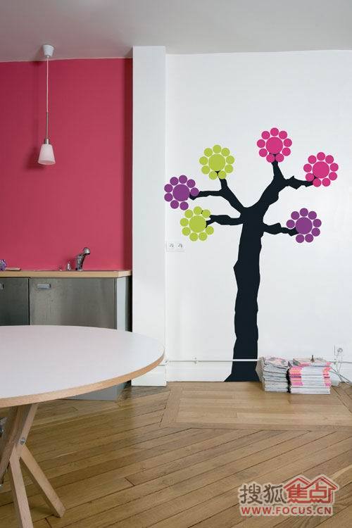 幻彩墻貼 營造綠色心情