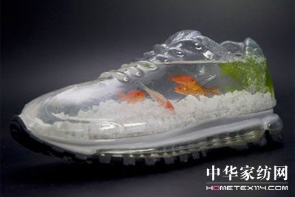 引人注目的另類鞋型魚缸