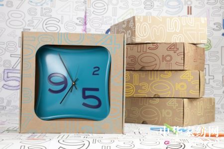 可以隨便拉扯的創意橡膠時鐘