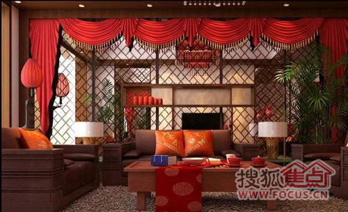 新中式古典婚房帶來復古風潮