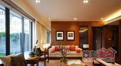 簡約新中式風三居室設計