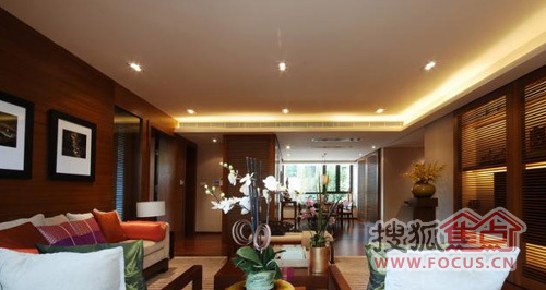 簡約新中式風三居室設計