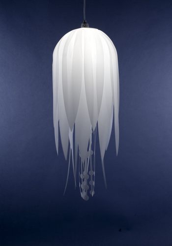 詭異造型的水母吊燈