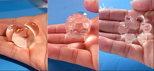 足球,雪花及分子冰塊模具