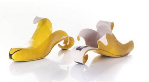 小精靈之靴創(chuàng)意香蕉鞋