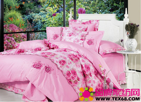 碎花床品為居室增添嫵媚氣質