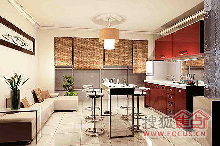 小戶型也有“大”廚房