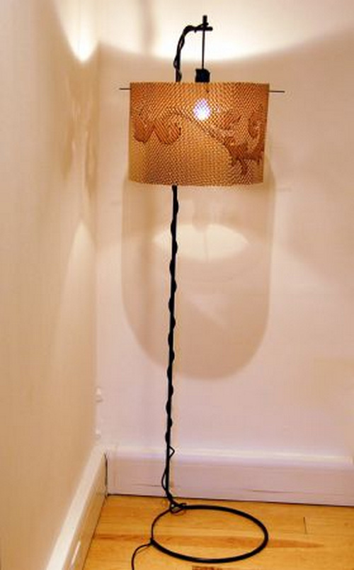 美麗而具有創(chuàng)意的紙板家具