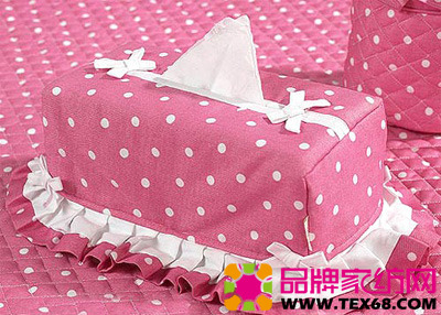 田園風(fēng)布藝紙巾盒營造田園氛圍