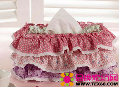 田園風(fēng)布藝紙巾盒營(yíng)造田園氛圍