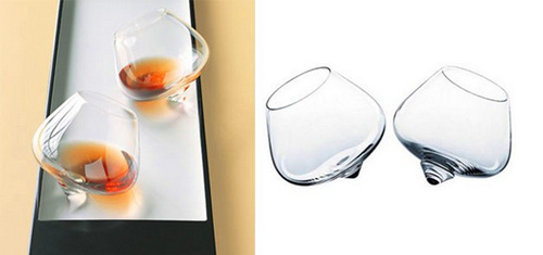 搖一搖的情調(diào)尖底葡萄酒杯