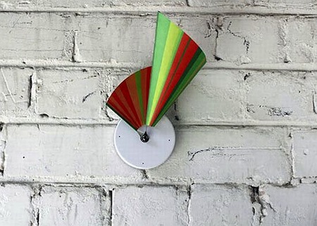 漸變扇面的色譜3D時鐘