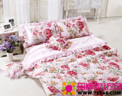 碎花床品打造清新自然氣息