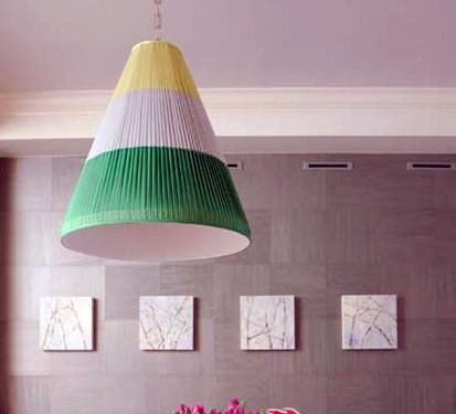 質感中透出冷艷魅力的吊燈