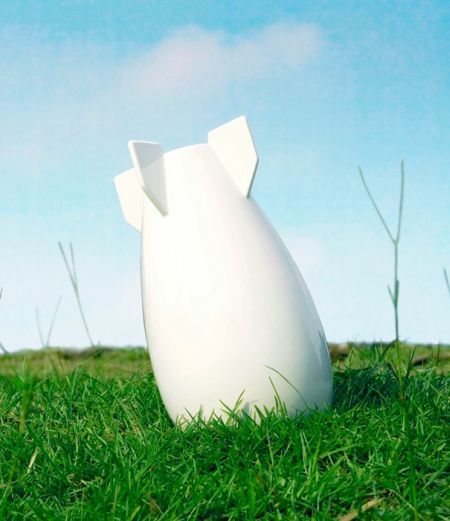 炸彈形狀的創意花瓶