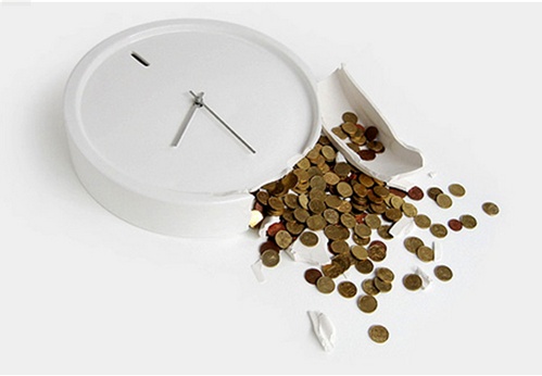 創(chuàng)意掛鐘捕捉時間的影子