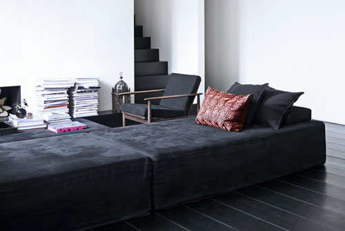 拋棄疲倦舒適放松的休息間