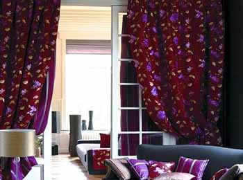 神秘紫色裝扮巴洛克風格