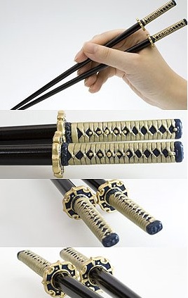 武士刀筷子帶來別樣享受