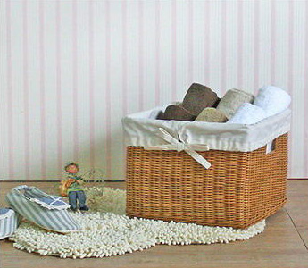 夢幻單品田園草編收納籃