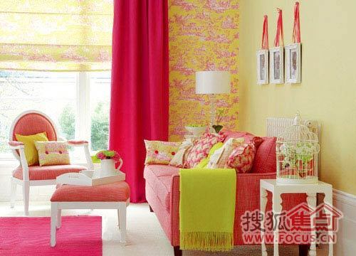 新春最流行畫(huà)般唯美客廳家具