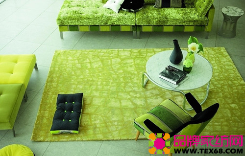 拼花地毯讓居室添新意