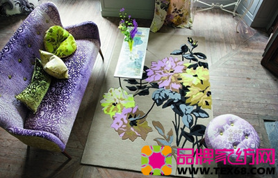 花朵地毯讓居室與自然不再遙遠