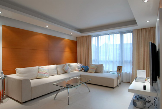 橙色打造活潑溫情室內家居