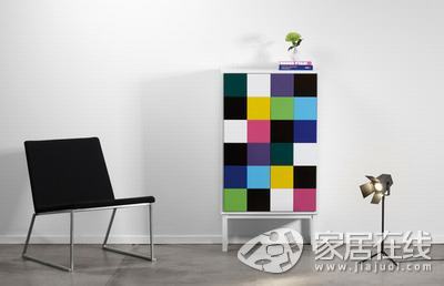 彩色點綴搭配出優雅絕美家