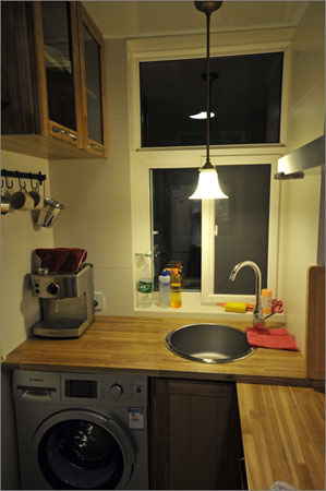 灰白主色單身公寓