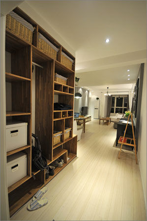 灰白主色單身公寓