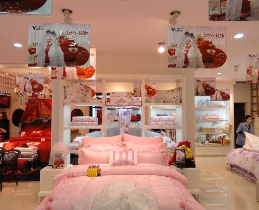 澧縣紫羅蘭家紡專賣店創銷售奇跡