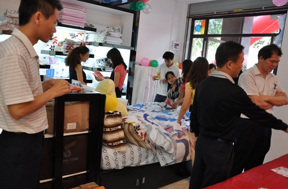 凡語家紡佛山容桂加盟店盛大開業