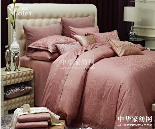 紫羅蘭家紡秋冬新品荷的魅影