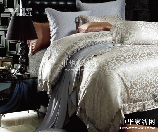 不斷延伸的精致——紫羅蘭家紡品牌床品